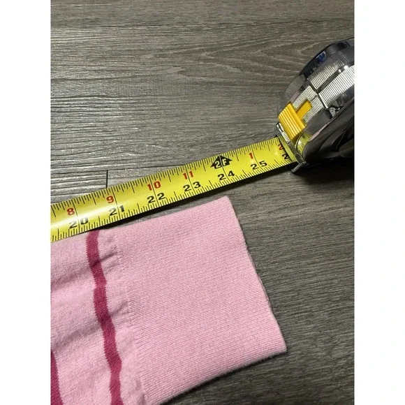 J CREW Cashmere Collared Sweater Vivid Fuchsia Oversized Sporty Women's XL - Picture 5 of 6